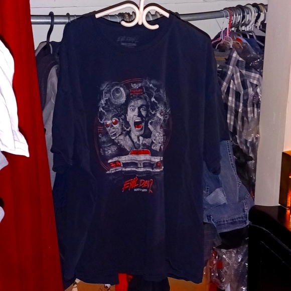 Fright Rags Evil Dead 2, 4xl black T-shirt - Picture 3 of 4